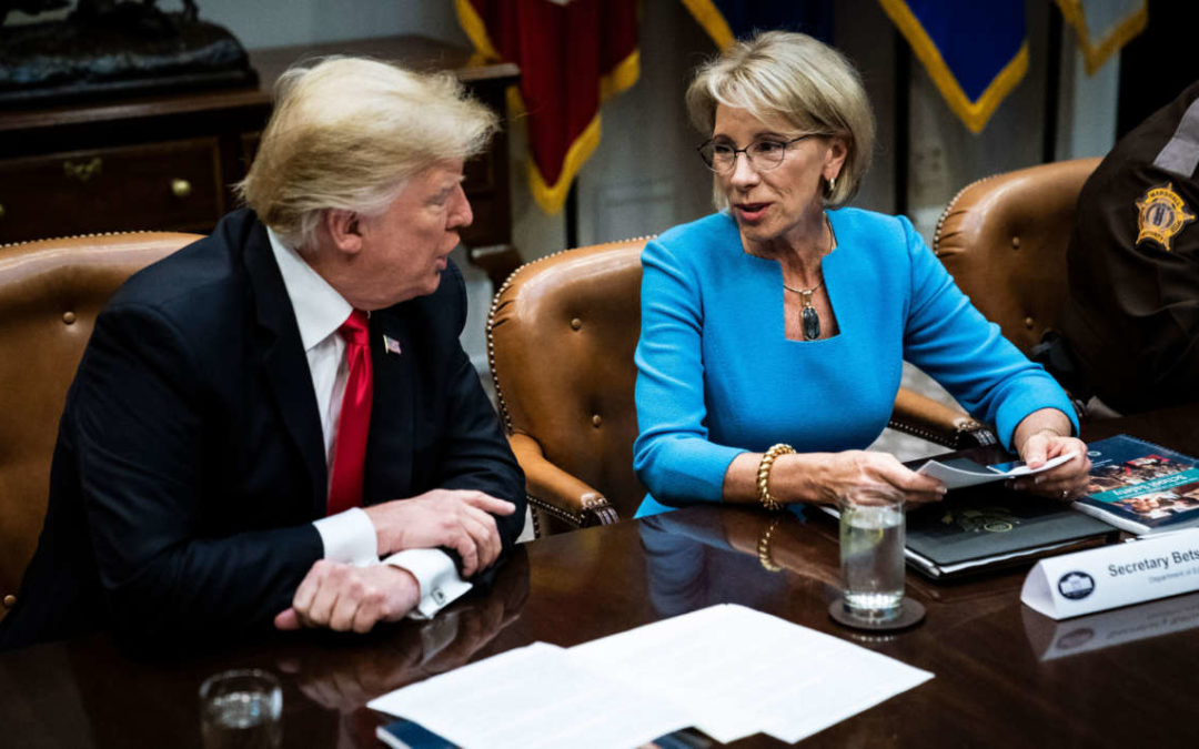 Trump and DeVos’s Plan to Reopen Schools Hides a Sinister Agenda
