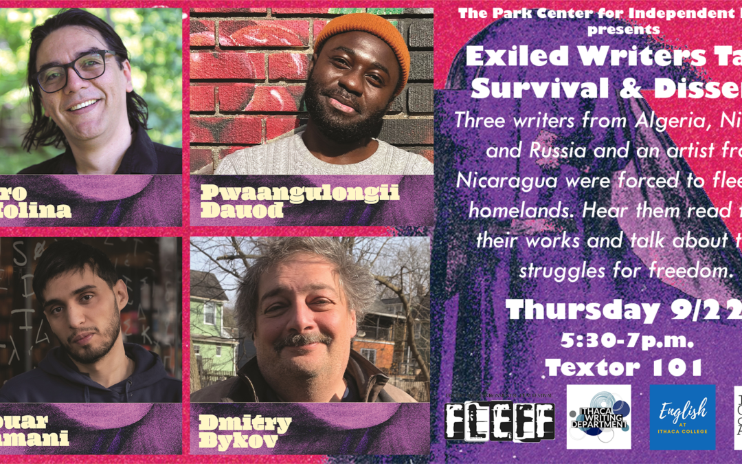 9/22: Exiled Writers Talk Survival and Dissent
