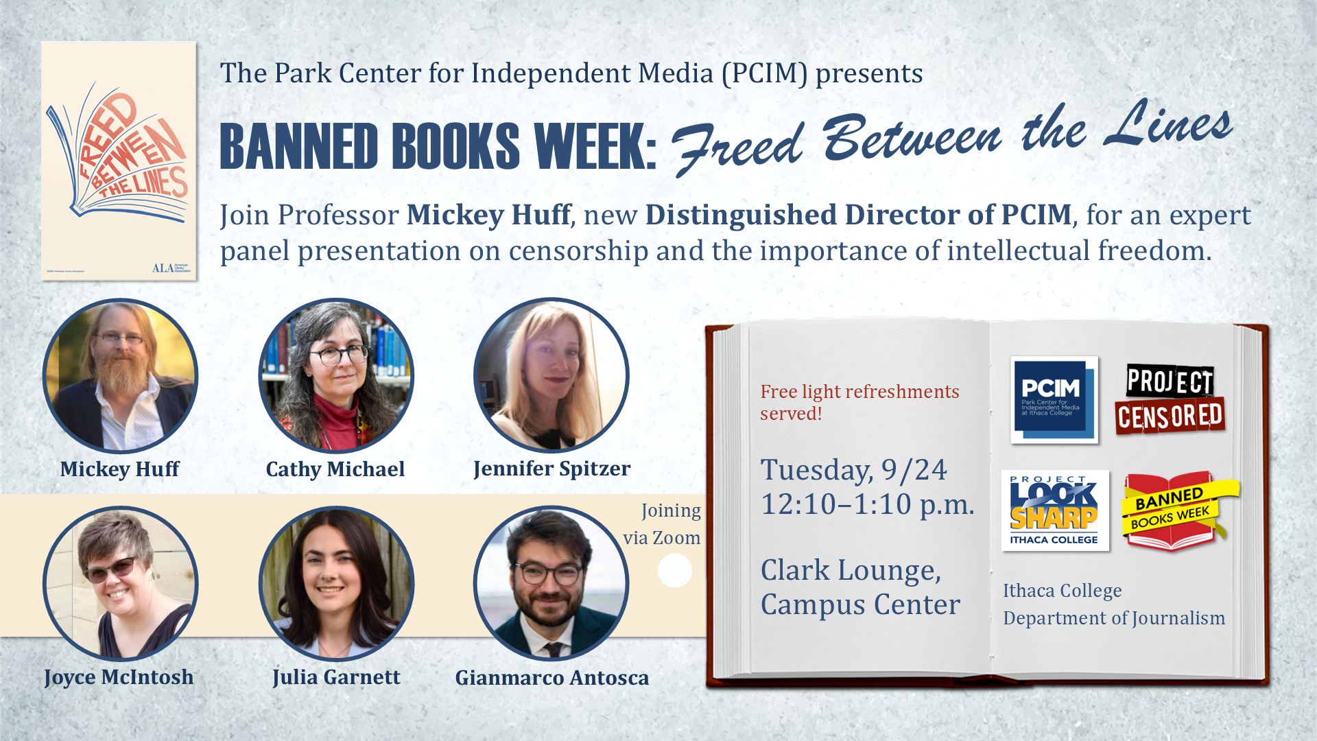 Week Freed Banned Books Week: Freed Between the Lines - Park Center for ...